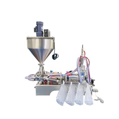 Hochwertige industrielle halbautomatische Honiggetränke Tasche Spritze Tasche Saftfüllmaschine mit Spritze