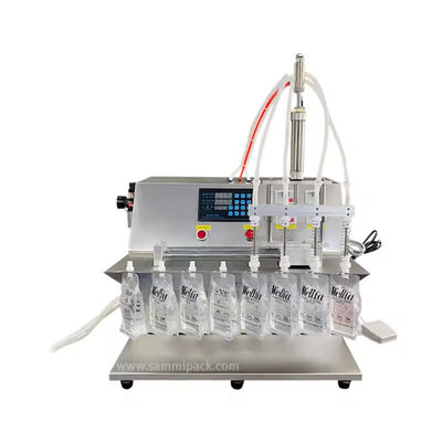 Hochgeschwindigkeits-automatische Sirup-Taschenfüllmaschine Honig-Spout-Tasche-Verpackungsmaschine Flüssigkeitsfüll- und Abdeckmaschine