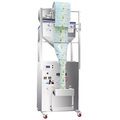 2025 Heißer Verkauf 200-2000g Multifunktions-Doppelkopf-Wiege- und Verpackungsmaschine für Nüsse, Getreide, Zucker mit CE