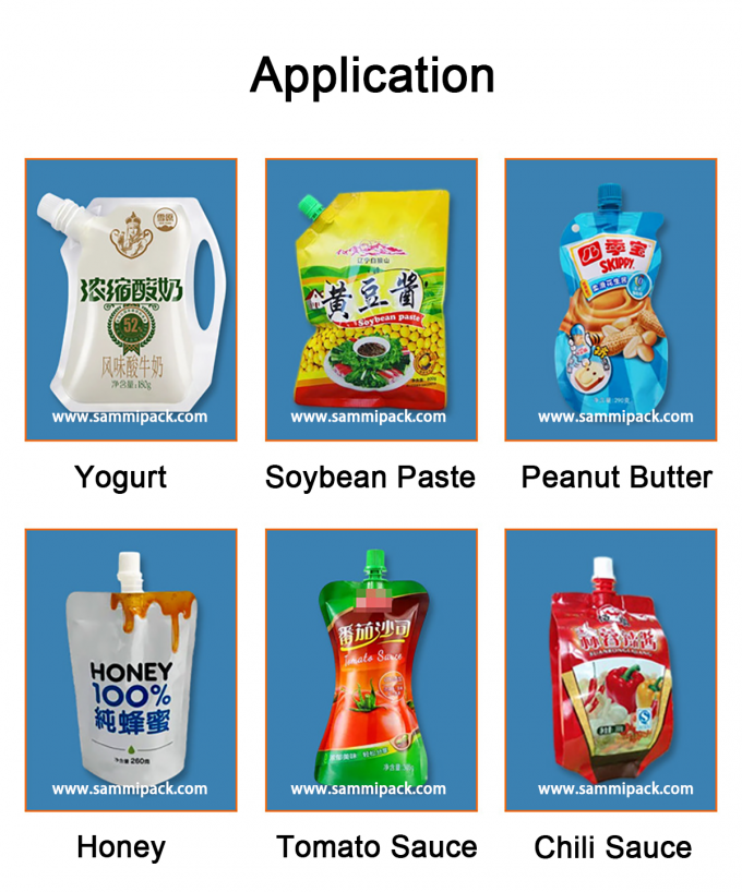 Spültasche Flüssigkeit Desktop Kleine Tasche Tasche Kräutersoße Tasche Füllmaschine 3