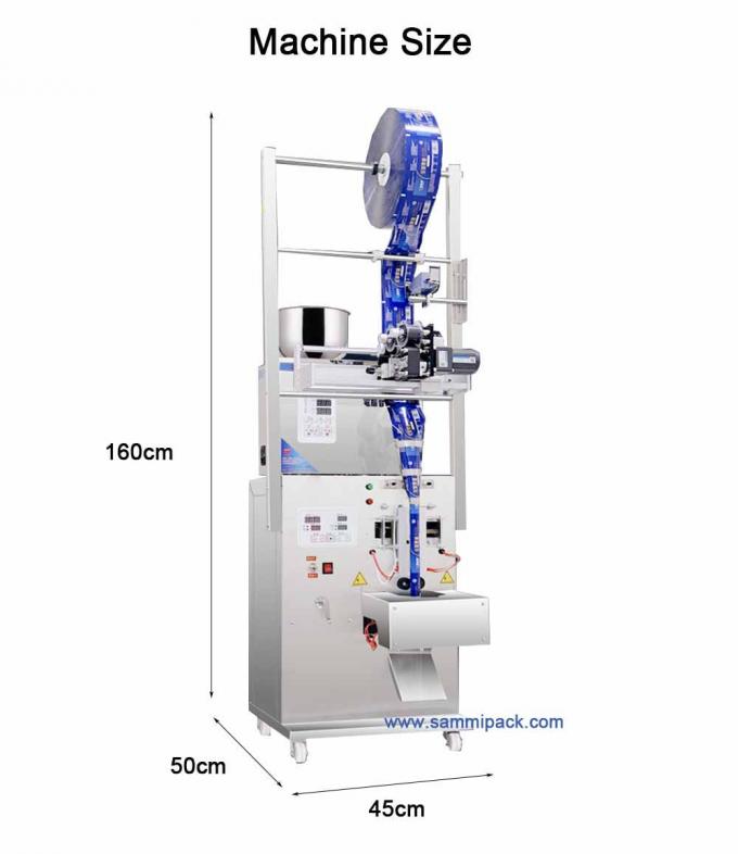 120.000 kg Einzelbruttogewicht Papierverpackungsmaterial Tee-Pulver-Verpackungsmaschine mit Heißprägecoder 3