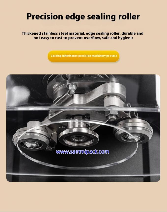 Bubble Tea Dosenversiegelungsmaschine Automatische PET / Soda Dosenversiegler für Milchtee-Läden Saft Kaffee Verpackung Halbautomatischer Grad 2