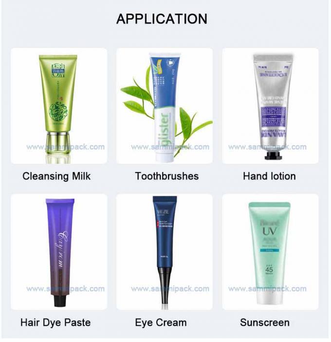 Kosmetik Creme Salbe Plastik Weichrohr Schlauchfüllmaschine Dichtungsmaschine 3