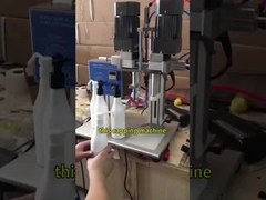 Halbautomatische Sprühflaschenverschlussmaschine für Kunststoffnebel-Trigger