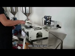 Halbautomatische Aufkleberkennzeichnungsmaschine für runde Flaschen